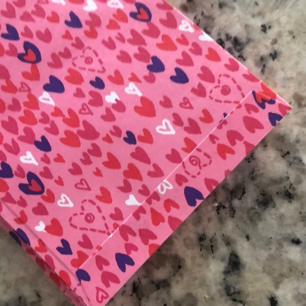 NEW LISTING!!! Mini Heart Patterned Envelopes Super Cute Mailing Crafting Gifts